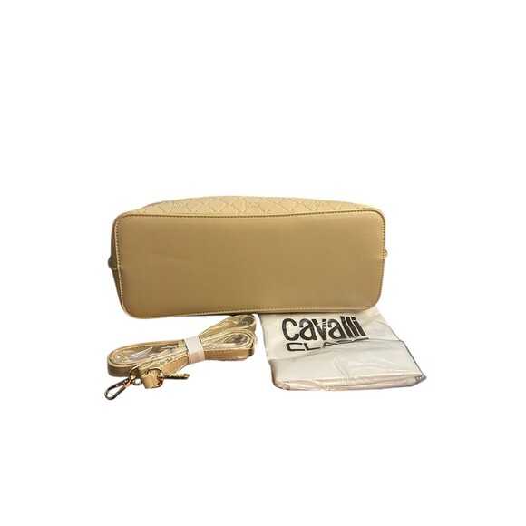 Cavalli Class Tatiana Large Top Handle Bag - Almond Color Retail $118 NWT - Picture 7 of 7